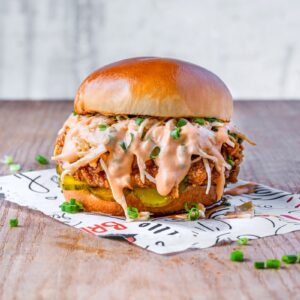 Haitian Chicken Sandwich